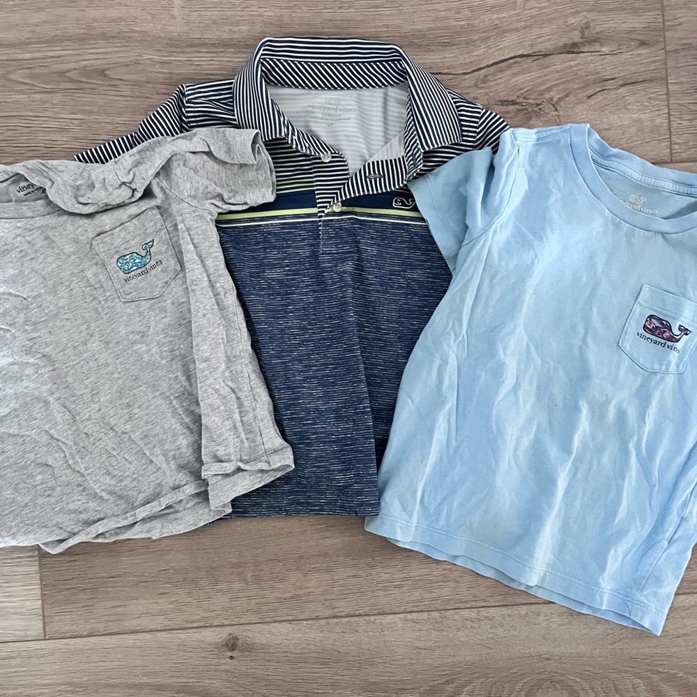 Vineyard vines set of three tees